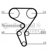 CONTITECH - CT724K1 - Комплект ремня ГРМ CT724K1 Contitech