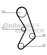CONTITECH - CT741 - РЕМЕНЬ ГРМ
