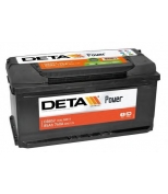 DETA - DB852 - Аккумулятор deta power 12 v 85 ah 760 a etn 0(r+)