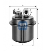 UFI - 3153500 - 31.535.00 Фильтр топливный