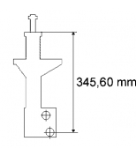 BOGE - 32A750 - Амортизатор 32-A75-0