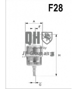 JP GROUP - 3318700209 - Фильтр топливный