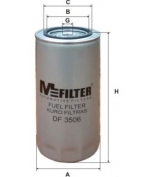 MFILTER - DF3506 - Фильтр топливный MF2017 VOLVO FH12