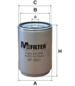 MFILTER DF3521 Фильтр топливный грубой очистки VOLVO FH/FM 13/16 D13D