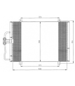NRF - 35833 - Радиатор кондиционера: Megane I/Megane Scenic/96-03/1.4/1.6/1.9D/2.0