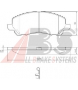 ABS - 37202 - Комплект тормозных колодок, диско