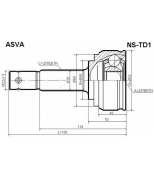 ASVA - NSTD1 - ШРУС НАРУЖНЫЙ 23X49X25 12