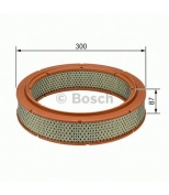BOSCH - 1457429080 - Фильтр воздушный MB W123 200D-300TD/ 2.4