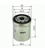 BOSCH - 1457434154 - Фильтр топливный N4154  KC24  WK723  IVECO  MAN  R