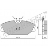 FRITECH - 1442 - Колодки тормозные дисковые передние RENAULT LAGUNA , MEGANE