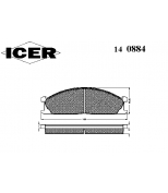 ICER - 140884 - Тормозные колодки