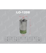 LYNX - LO1208 - Фильтр масляный MERCEDES BENZ C200D-300D(W202) 93-00/E250D-300D(W124) 93-95, SSANGYOMG Korando 2.2D-2.9TD 96 /Musso 2.3D-2.9TD 96
