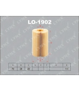 LYNX - LO1902 - Фильтр масляный TOYOTA LAND CRUISER (200) (2008 )/TUNDRA (2007 ) V8 4.5 D4-D