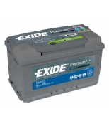 EXIDE EA852 АКБ Premium 85Ah 800A 315x175x175 (-+)