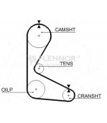 FLENNOR - 4004 - Ремень ГРМ зубчатый: Audi 90-200,VW Passat -88