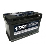 EXIDE - EL800 - Аккумулятор EXIDE MICRO-HYBRID ECM 12V 80AH 720A ETN 0(R+) B13 315x175x190мм