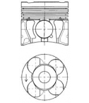 KOLBENSCHMIDT - 41071620 - Поршень ДВС PISTON OPEL 79 50