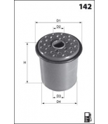 MECAFILTER - ELG5244 - ФИЛЬТР ТОПЛИВНЫЙ