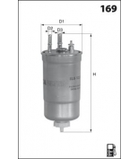 MECAFILTER - ELG5400 - Фильтр топливный двс