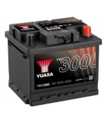 YUASA - YBX3063 - SMF аккумулятор 12V 45Ah 425A ETN 0(R+) B3/B4 207x175x175 11,5kg