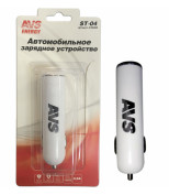 AVS A78636S USB автомобильное зарядное устройство AVS 1 порт ST-04 (0.9А)    шт