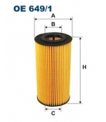 FILTRON - OE6491 - Фильтр масляный1 457 429 139