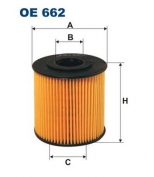 FILTRON - OE662 - Фильтр масляный OE 662