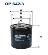 FILTRON OP6423 Фильтр масляный NISSAN/RENAULT 1.5D-3.0D 08-