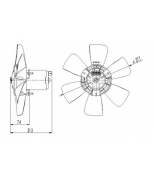 NRF - 47391 - Вентилятор радиатора