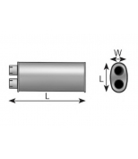 DINEX - 49337 - Глушитель основной