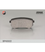 FENOX - BP43022 - Торм. колодки FENOX BP43022 Kia Picanto 04- R