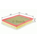 BOSCH - F026400012 - Вставка возд. фильтра F026400012