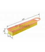 BOSCH - F026400050 - Вкладыш фоздушного фильтра F026400050