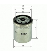 BOSCH - F026402035 - Фильтр топливный DAF XF95 380/430/480 дв. XF280/31