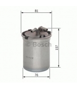 BOSCH - F026402086 - Фильтр топливный MITSUBISHI: GRANDIS (NAW) 2.0 DI-