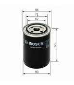 BOSCH - F026407057 - Фильтр масляный DAF: CF 65 01-  LF 45 01-  LF 55 0