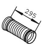 DINEX - 51125 - Сетка глушителя
