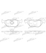 PATRON - PBP578 - Колодки тормозные дисковые задн BMW: 3 86-92, 3 94-98, 3 кабрио 88-91, 3 кабрио 94-99, 3 купе 92-99, 5 86-90, 5 88-95, 5 Touring 91-97, 7 86-94, Z3 97-03, Z3 купе 98-03