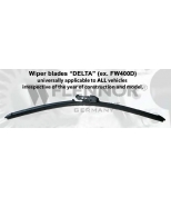 FLENNOR FW450D Щетка с креплением размер 45 см (бескаркасная)