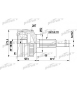 PATRON - PCV1116 - ШРУС наружн к-кт OPEL: CORSA B 1.2/1.4/1.7D 93-00