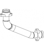 DINEX - 53175 - труба выпускного коллектора левая 20 мм