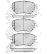 NIBK - PN2901 - КОЛОДКИ ТОРМОЗНЫЕ ДИСКОВЫЕ