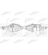 PATRON - PDS4620 - Полуось лев BMW: E46 2.5xi-3.0xd 00-05