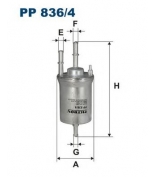 FILTRON - PP8364 - Фильтр топливный PP 836/4