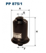 FILTRON - PP8751 - Фильтр топливный HYUNDAI ACCENT/LANTRA/GETZ 1.5-2.0 Hyundai Atos, Coupe, Lantra II