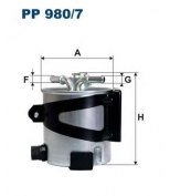 FILTRON - PP9807 - Фильтр топливный PP980/7