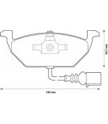 BENDIX - 571971B - Комплект тормозных колодок, диско