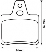 JURID - 571363J - "Комплект тормозных колодок R CITROEN Xantia 03/93-04/03;XM 05/89-04/00;"