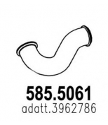 ASSO - 5855061 - Приемная труба глушителя