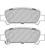 FERODO - FSL1333 - Комплект тормозных колодок, диско